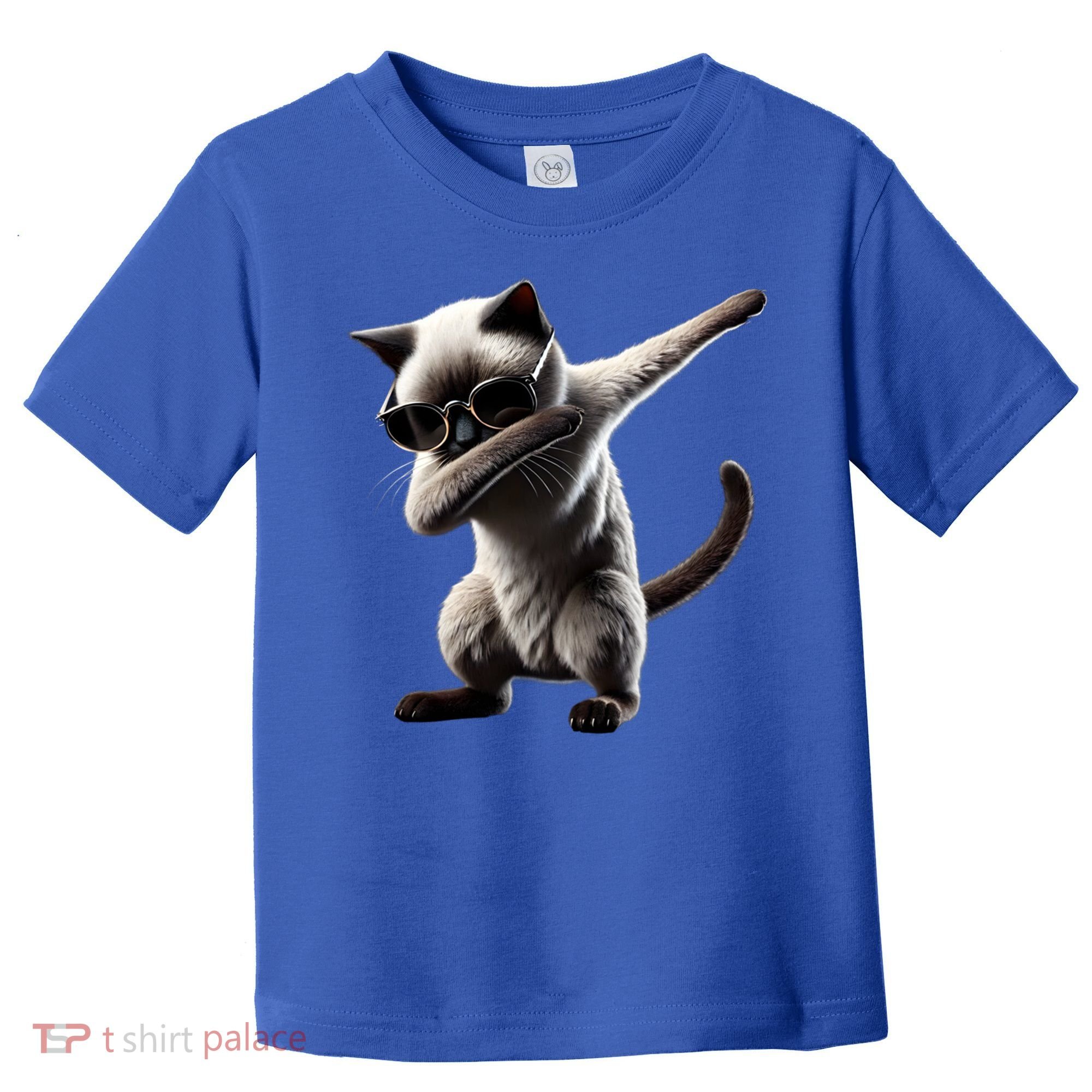 Dabbing Siamese Cat Pet Motif Cool Dab Animal Lover Gift Toddler T-Shirt