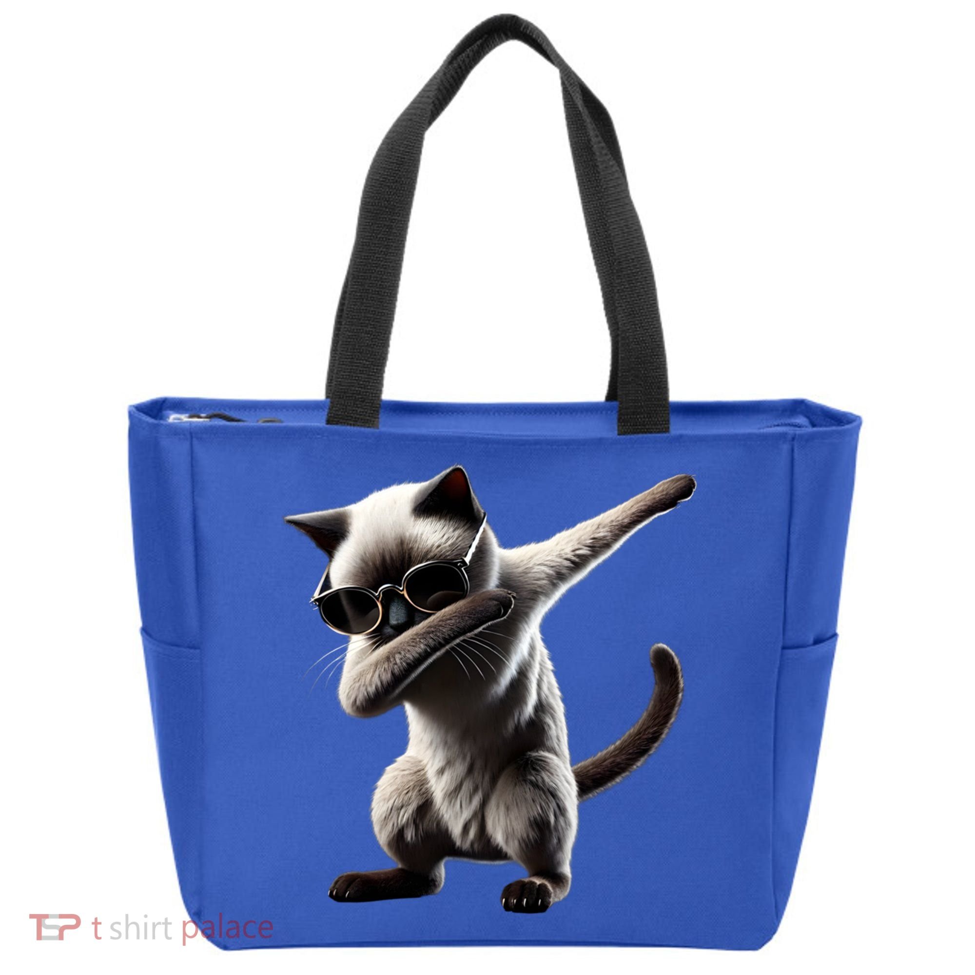 Dabbing Siamese Cat Pet Motif Cool Dab Animal Lover Gift Tote Bag