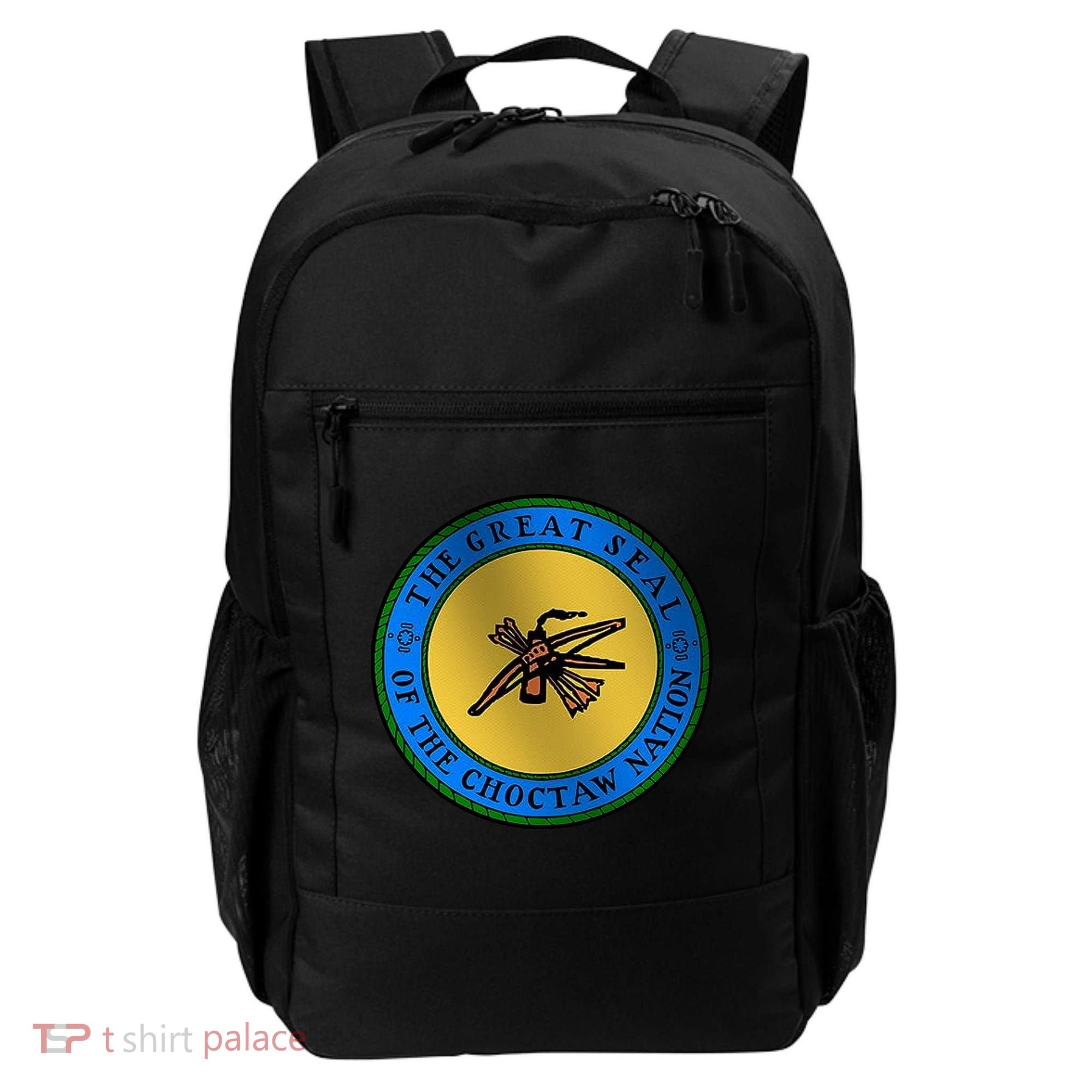 Double Sided Choctaw Nation Flag Backpack