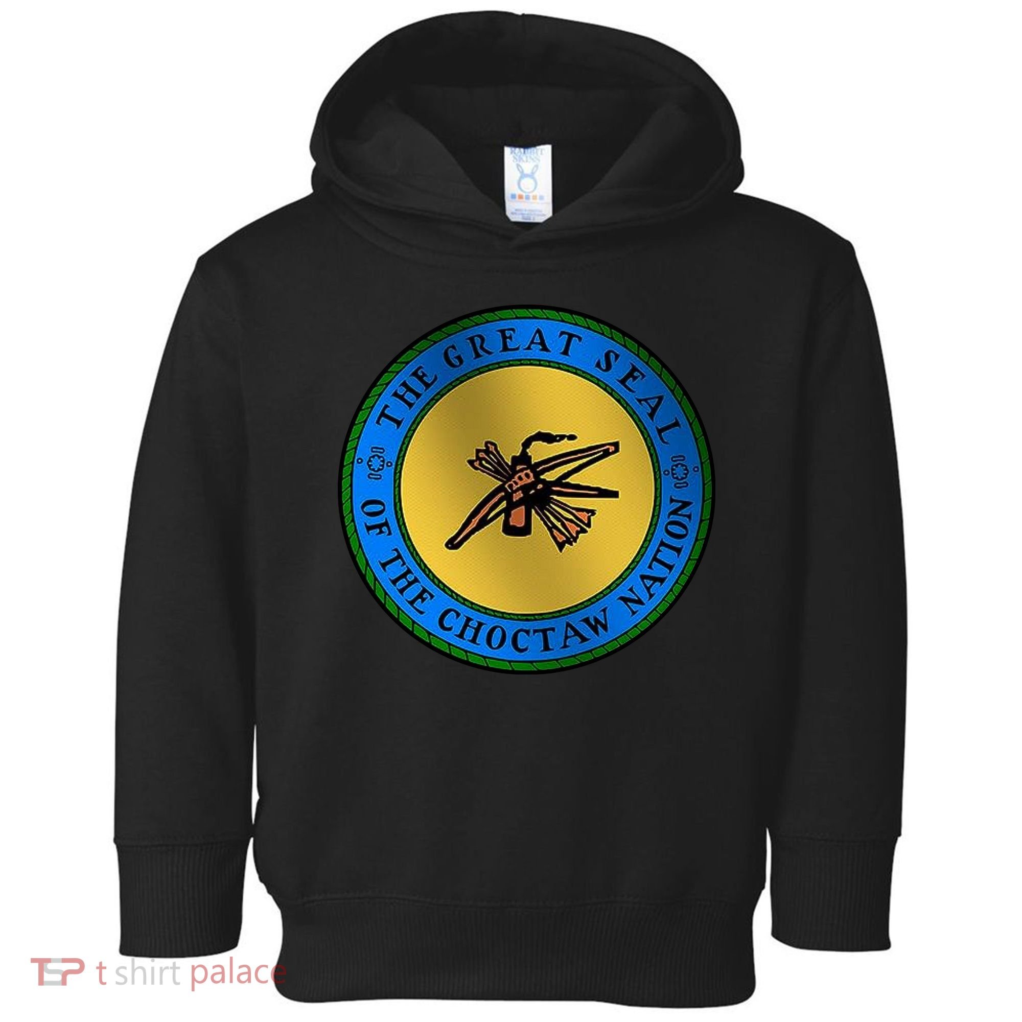 Double Sided Choctaw Nation Flag Toddler Hoodie
