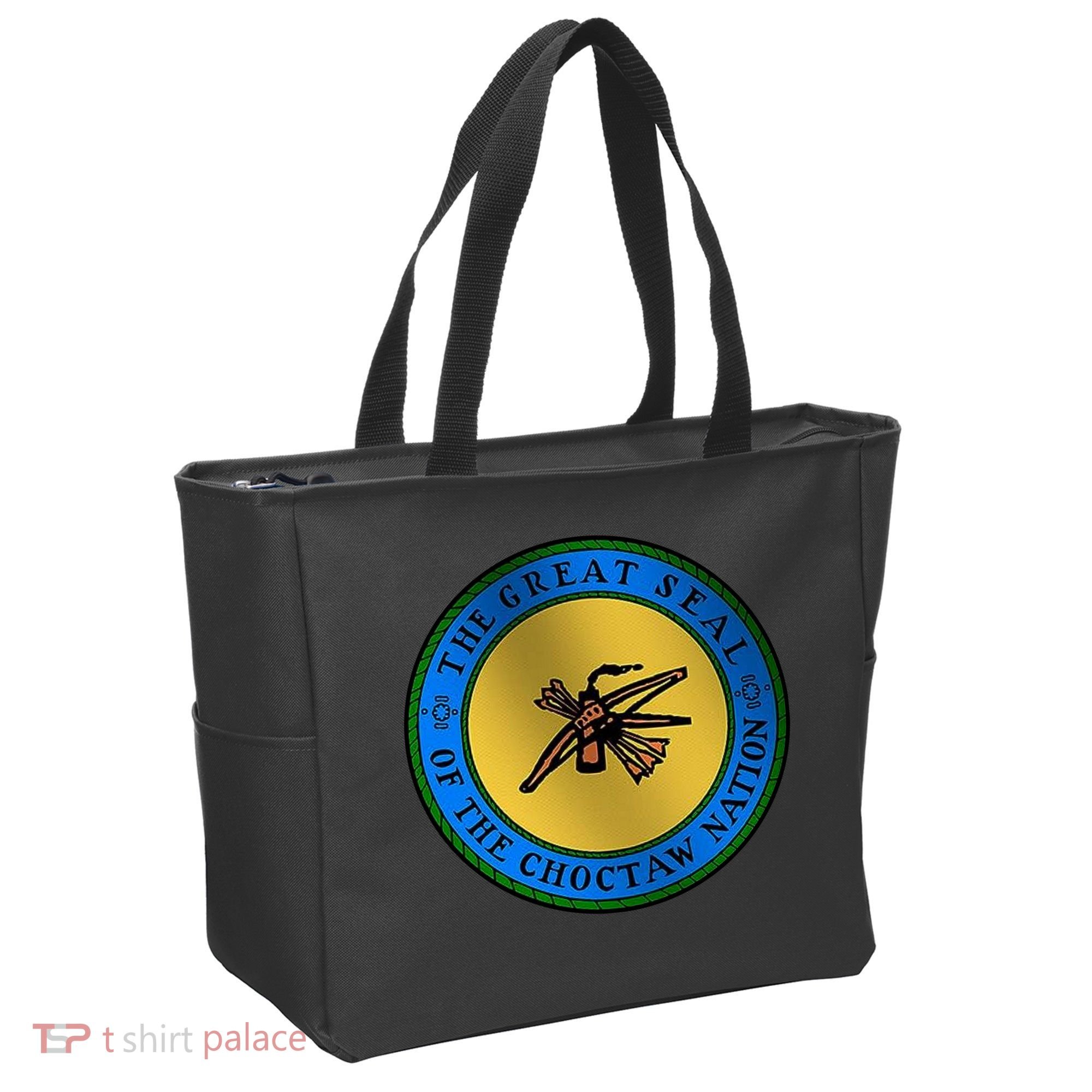 Double Sided Choctaw Nation Flag Tote Bag