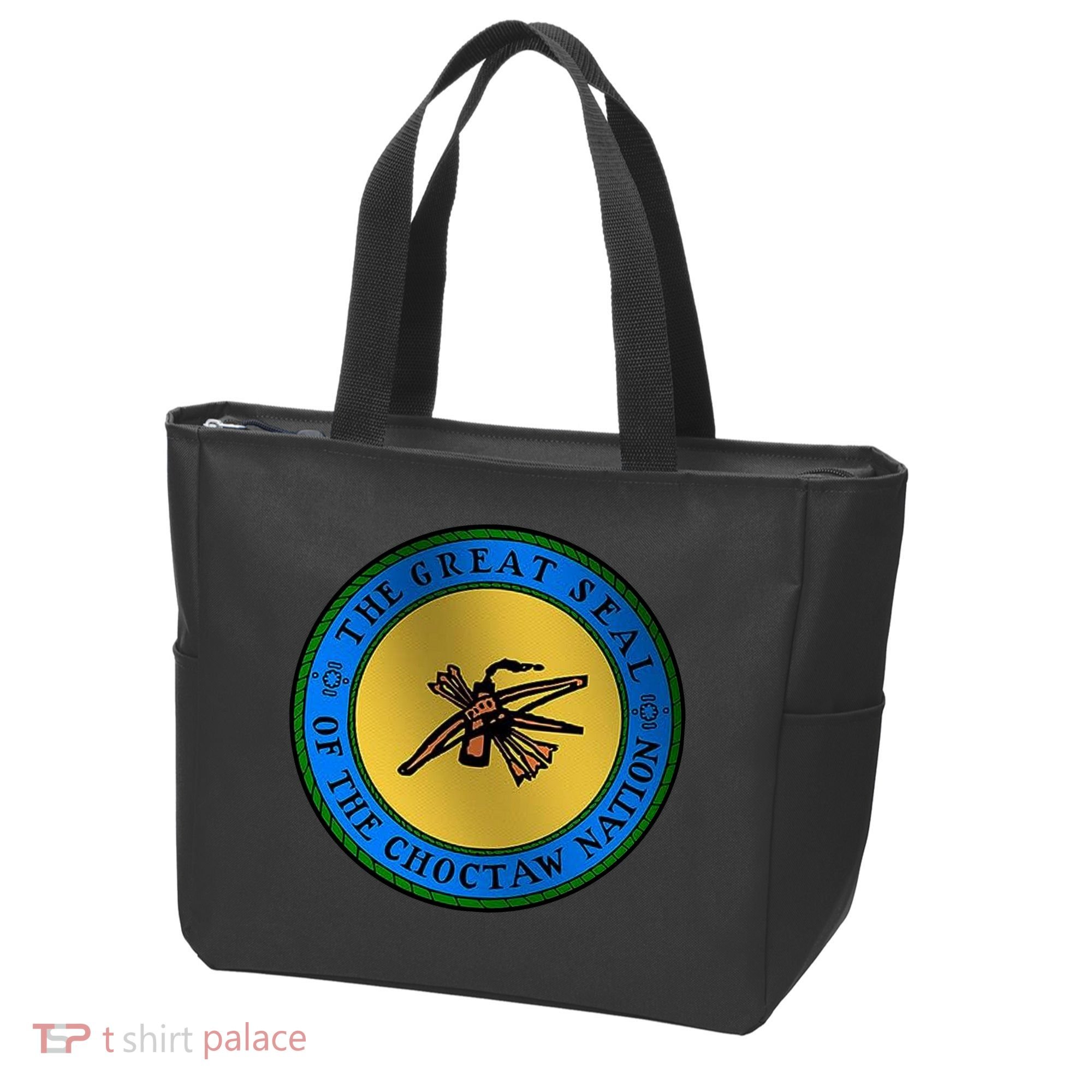 Double Sided Choctaw Nation Flag Tote Bag