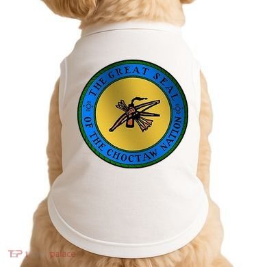 Double Sided Choctaw Nation Flag Doggie Tank