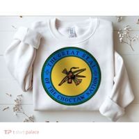 Double Sided Choctaw Nation Flag Sweatshirt thumb 2