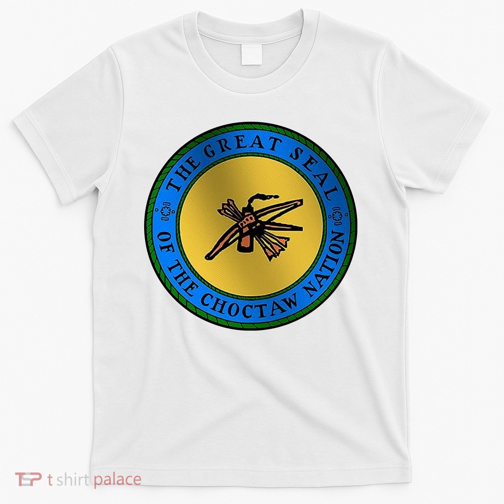 Double Sided Choctaw Nation Flag T-Shirt