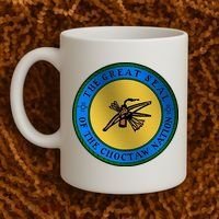 Double Sided Choctaw Nation Flag Coffee Mug thumb 2