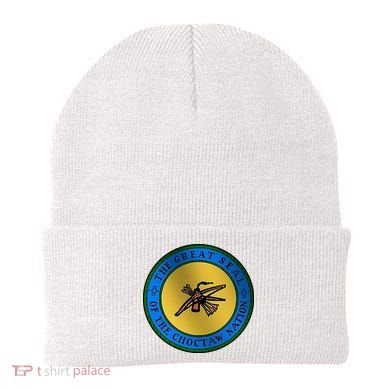 Double Sided Choctaw Nation Flag Beanie