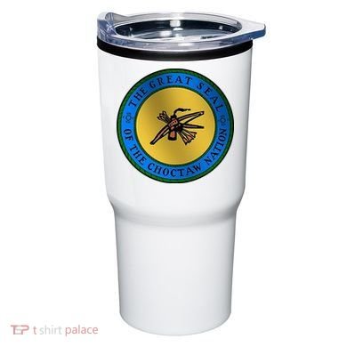 Double Sided Choctaw Nation Flag Tumbler