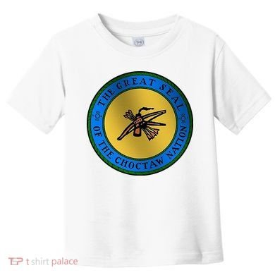 Double Sided Choctaw Nation Flag Toddler T-Shirt