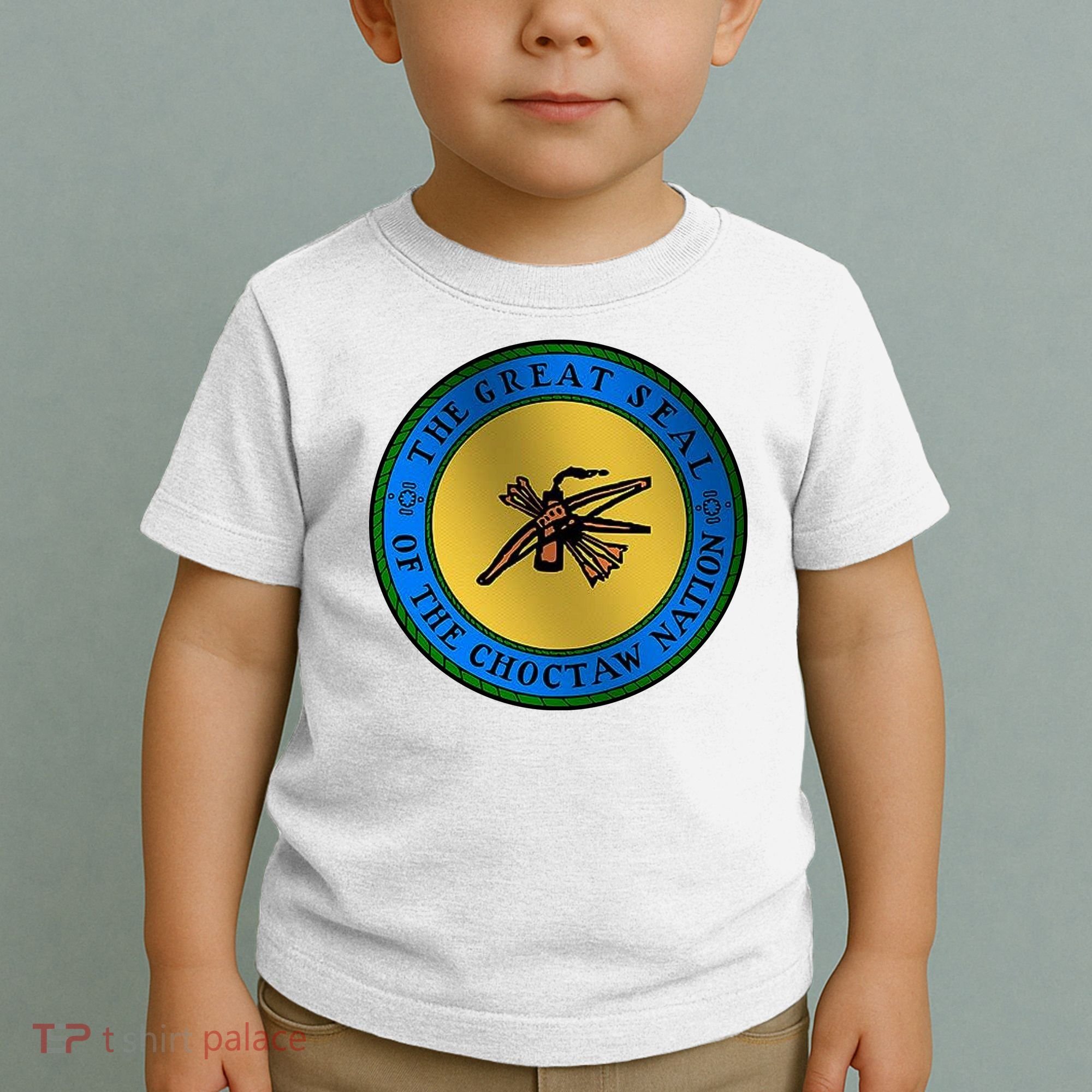 Double Sided Choctaw Nation Flag Toddler T-Shirt