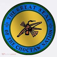 Double Sided Choctaw Nation Flag Visor thumb 3