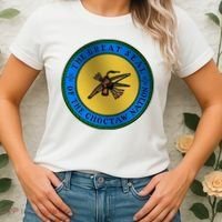 Double Sided Choctaw Nation Flag Women's T-Shirt thumb 2