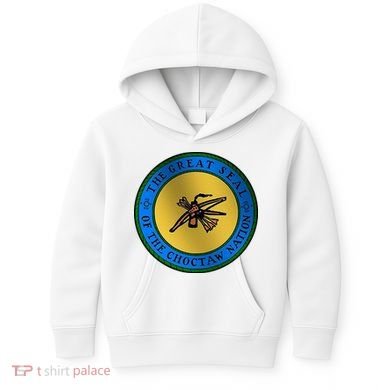 Double Sided Choctaw Nation Flag Kids Hoodie