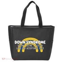Down Syndrome Doesnt Define A Person Love And Acceptance Does Tote Bag thumb 0