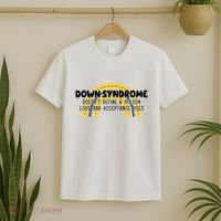 Down Syndrome Doesnt Define A Person Love And Acceptance Does T-Shirt thumb 2