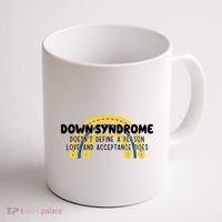 Down Syndrome Doesnt Define A Person Love And Acceptance Does Coffee Mug thumb 1