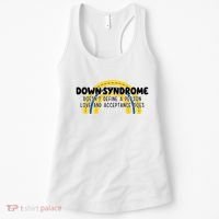 Down Syndrome Doesnt Define A Person Love And Acceptance Does Women's Tank Top thumb 0
