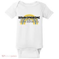Down Syndrome Doesnt Define A Person Love And Acceptance Does Baby Bodysuit thumb 0