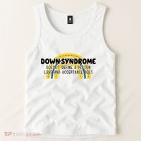 Down Syndrome Doesnt Define A Person Love And Acceptance Does Tank Top thumb 2