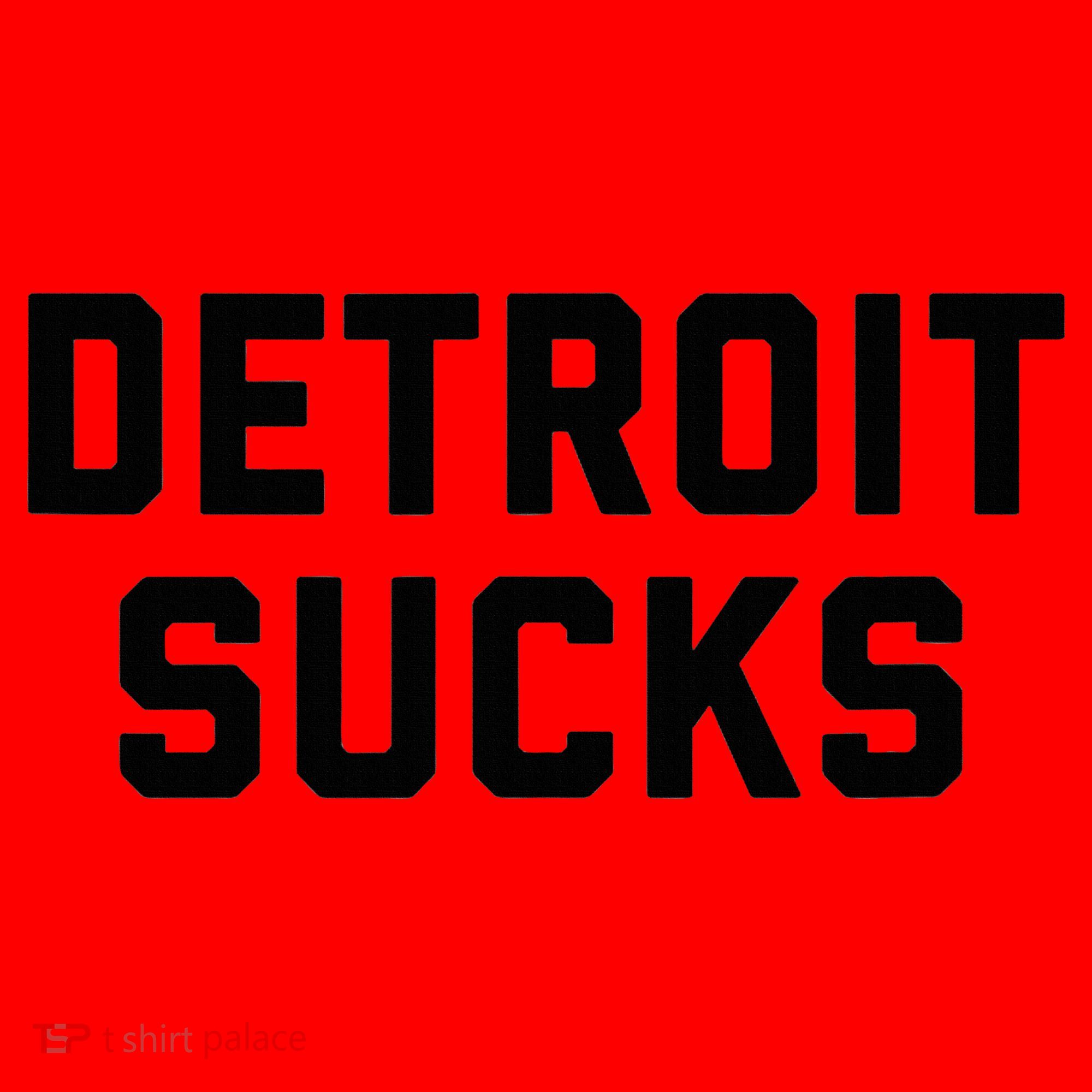 Detroit Sucks Santa Hat