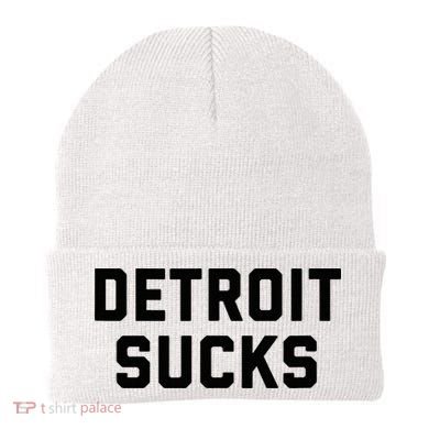 Detroit Sucks Beanie