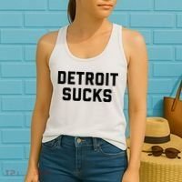 Detroit Sucks Women's Tank Top thumb 2