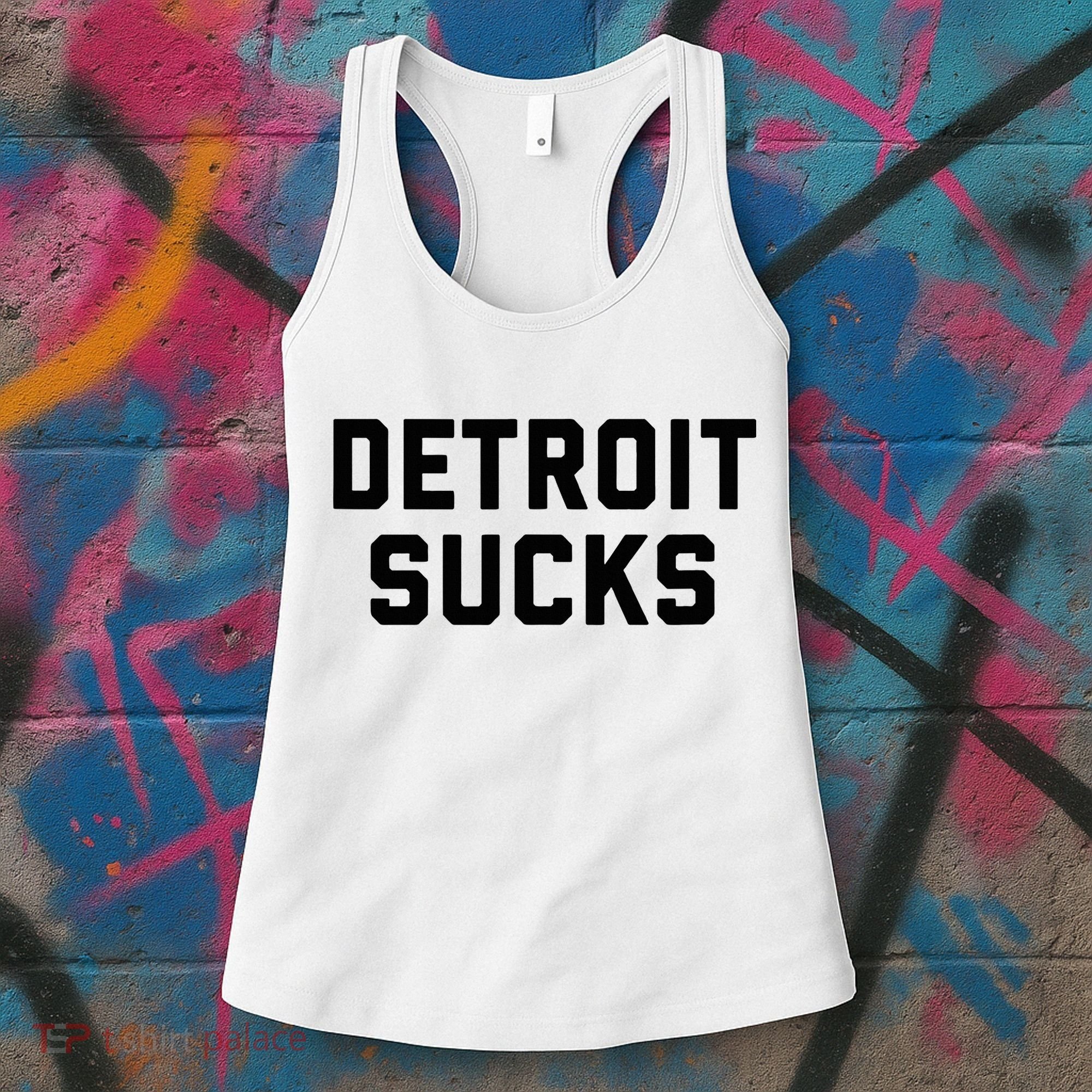 Detroit Sucks Women's Tank Top