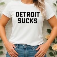 Detroit Sucks Women's T-Shirt thumb 2