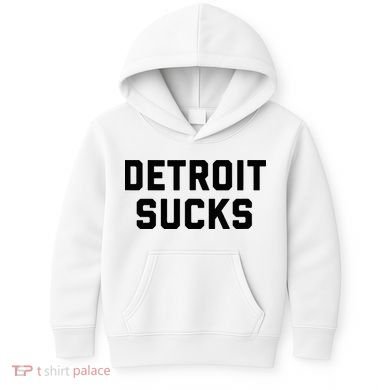 Detroit Sucks Kids Hoodie