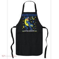 Down Syndrome Dinosaur T rex Extra Chromosome Extra Awesome Apron thumb 0