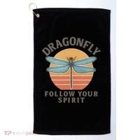 Dragonfly Spirit Golf Towel thumb 0
