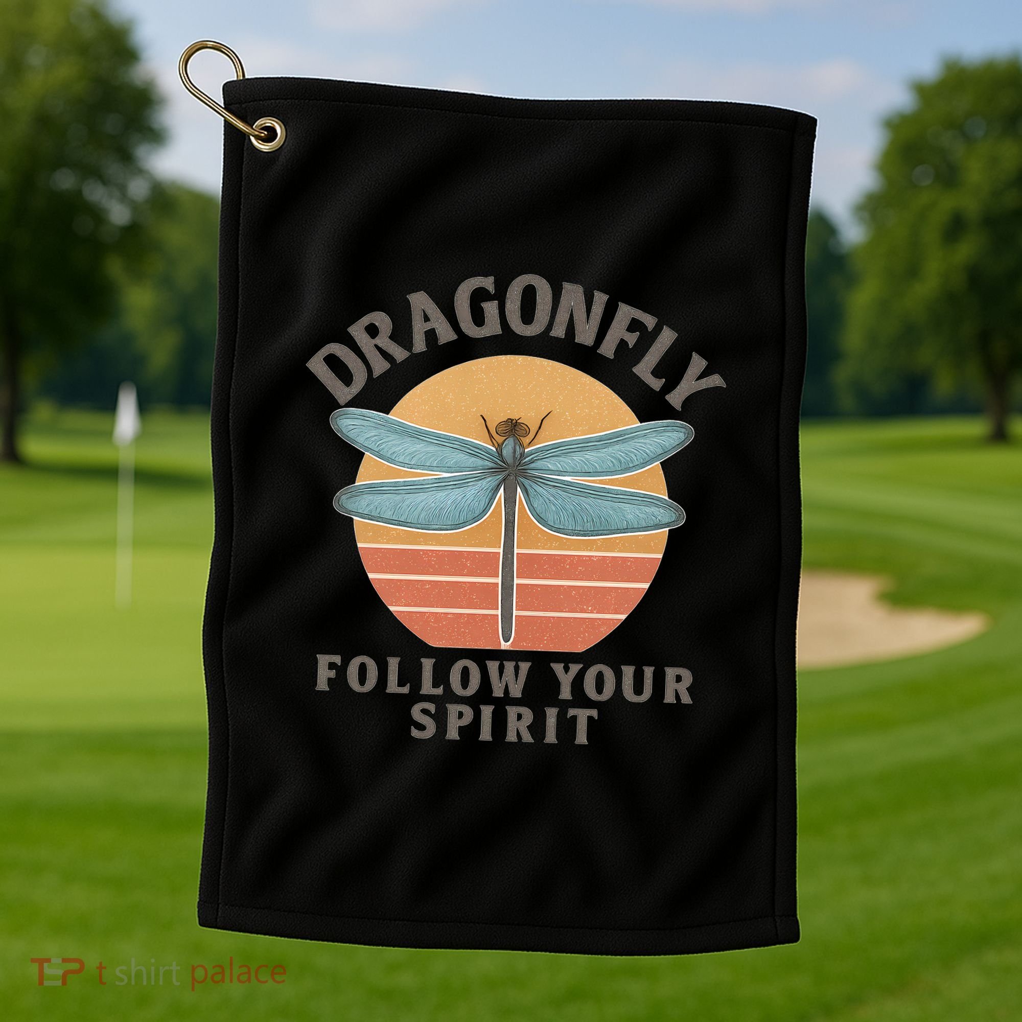 Dragonfly Spirit Golf Towel