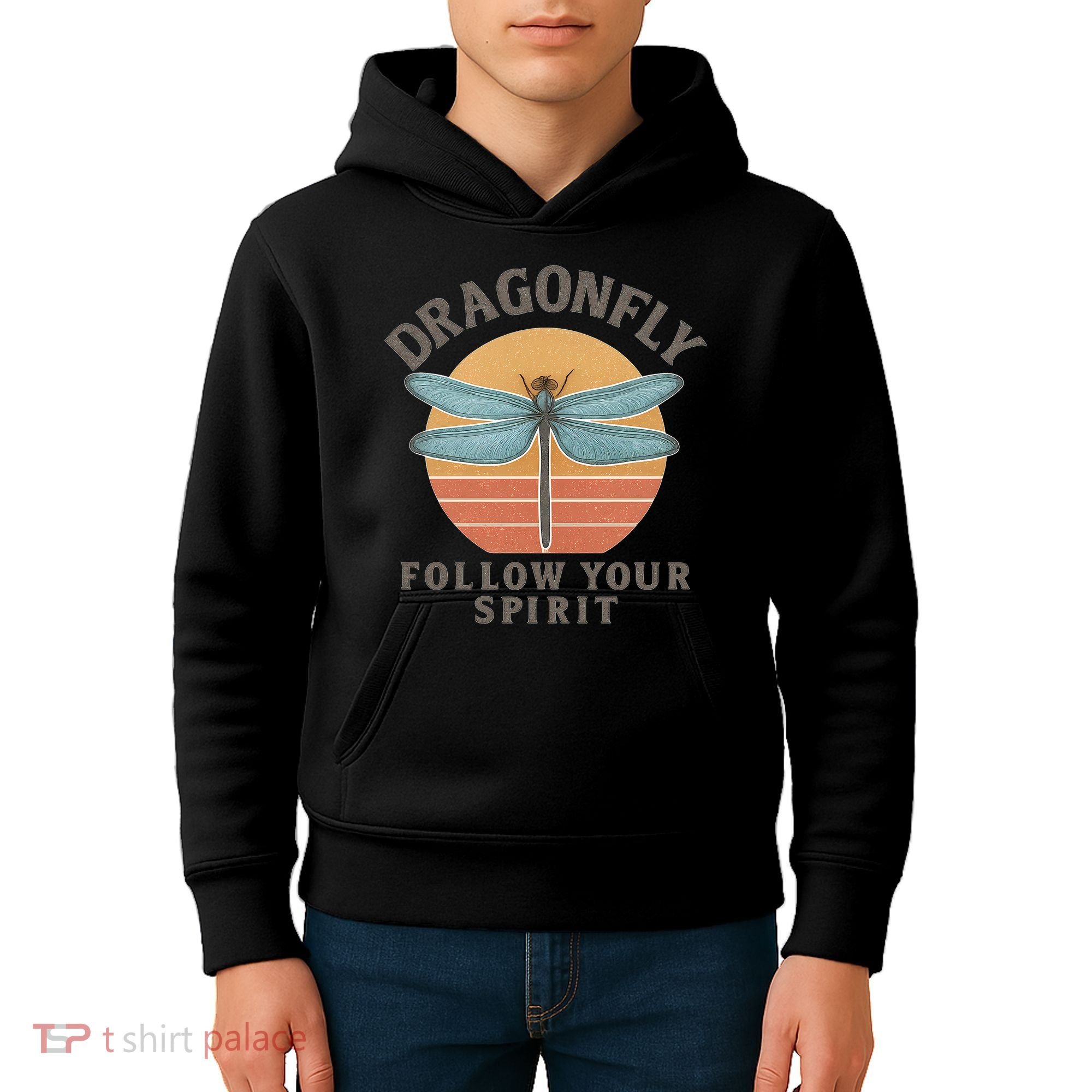 Dragonfly Spirit Kids Hoodie