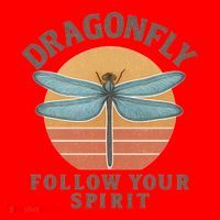 Dragonfly Spirit Santa Hat thumb 1