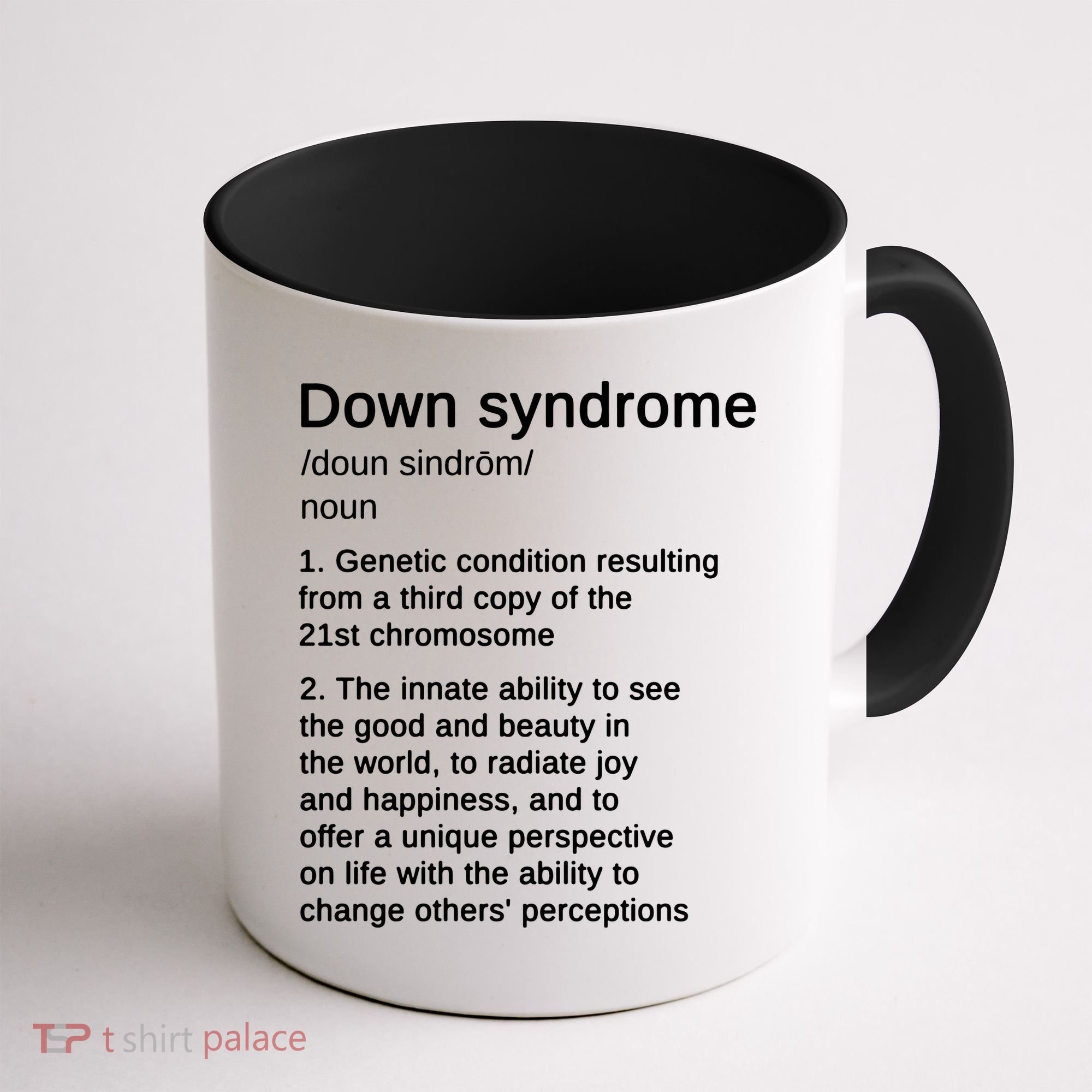 Down Syndrome Definition Awareness Month Coffee Mug