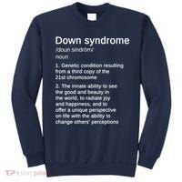 Down Syndrome Definition Awareness Month Sweatshirt thumb 0