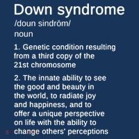 Down Syndrome Definition Awareness Month Sweatshirt thumb 3