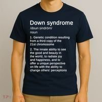 Down Syndrome Definition Awareness Month T-Shirt thumb 3