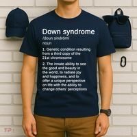 Down Syndrome Definition Awareness Month T-Shirt thumb 6