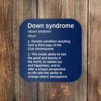 Down Syndrome Definition Awareness Month Coaster thumb 0