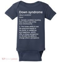 Down Syndrome Definition Awareness Month Baby Bodysuit thumb 0