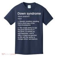 Down Syndrome Definition Awareness Month Kids T-Shirt thumb 0