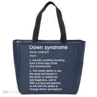 Down Syndrome Definition Awareness Month Tote Bag thumb 0