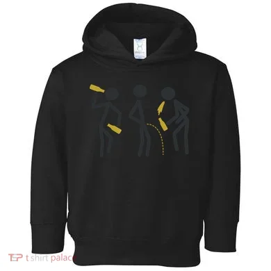 Drunk Stickfigers Toddler Hoodie