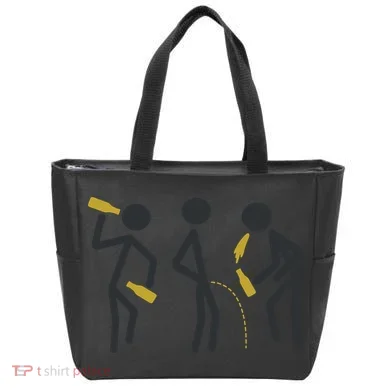 Drunk Stickfigers Tote Bag