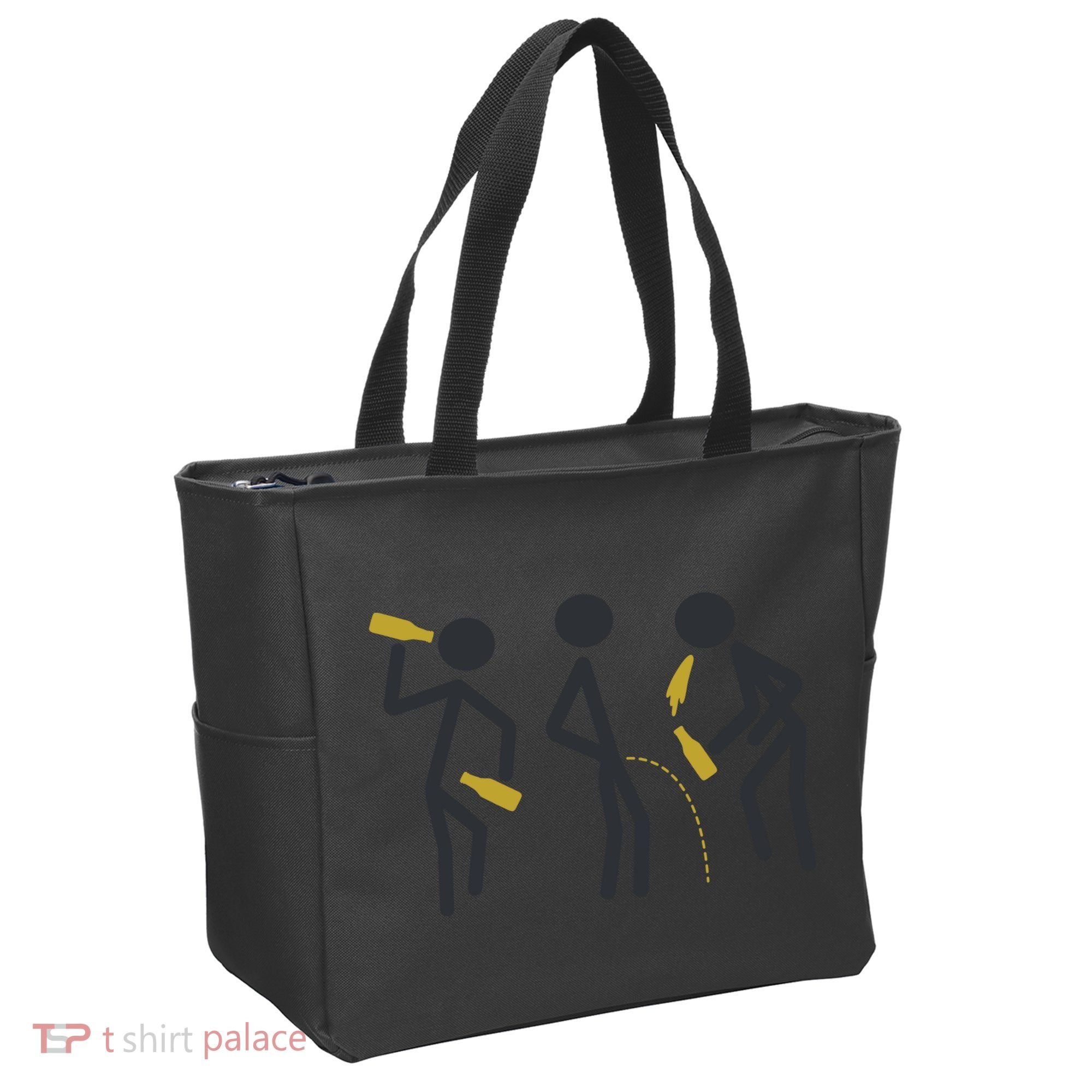 Drunk Stickfigers Tote Bag