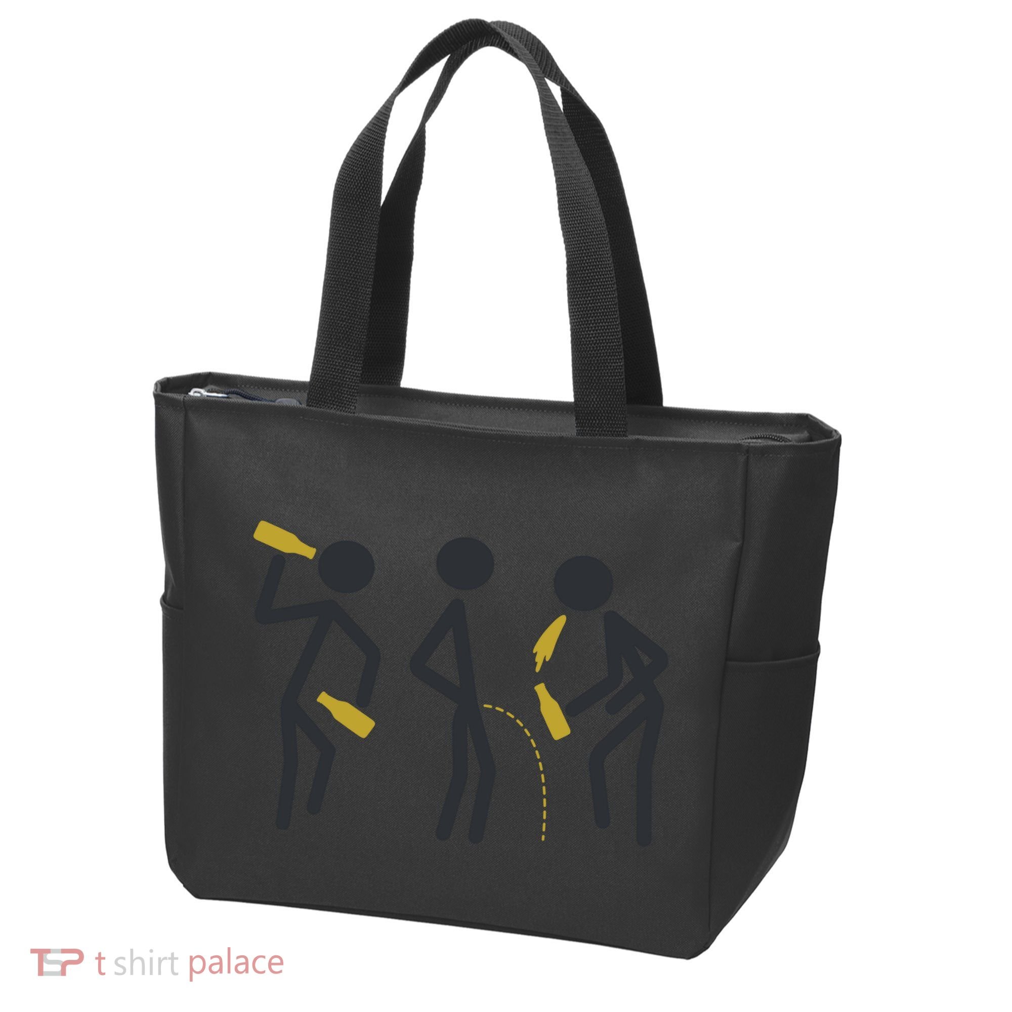 Drunk Stickfigers Tote Bag