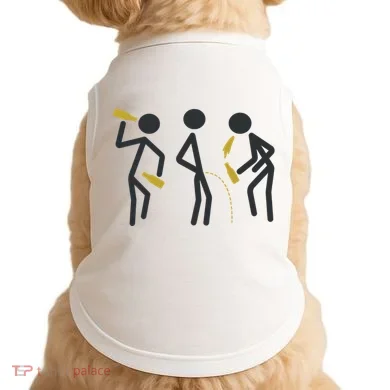 Drunk Stickfigers Doggie Tank