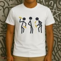 Drunk Stickfigers T-Shirt thumb 3