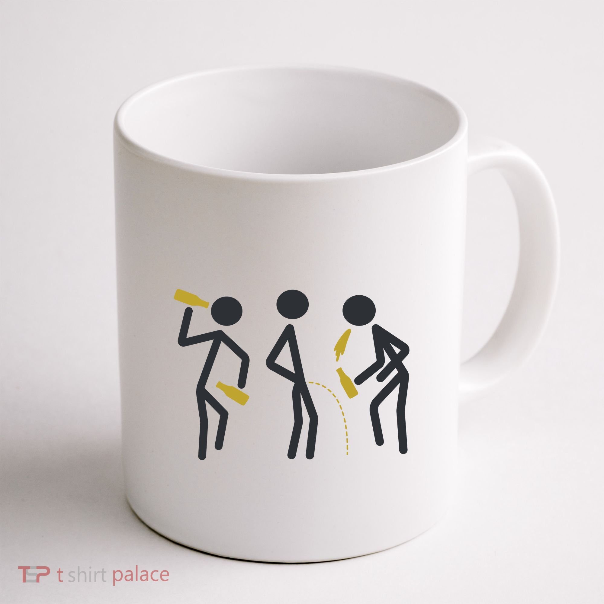 Drunk Stickfigers Coffee Mug
